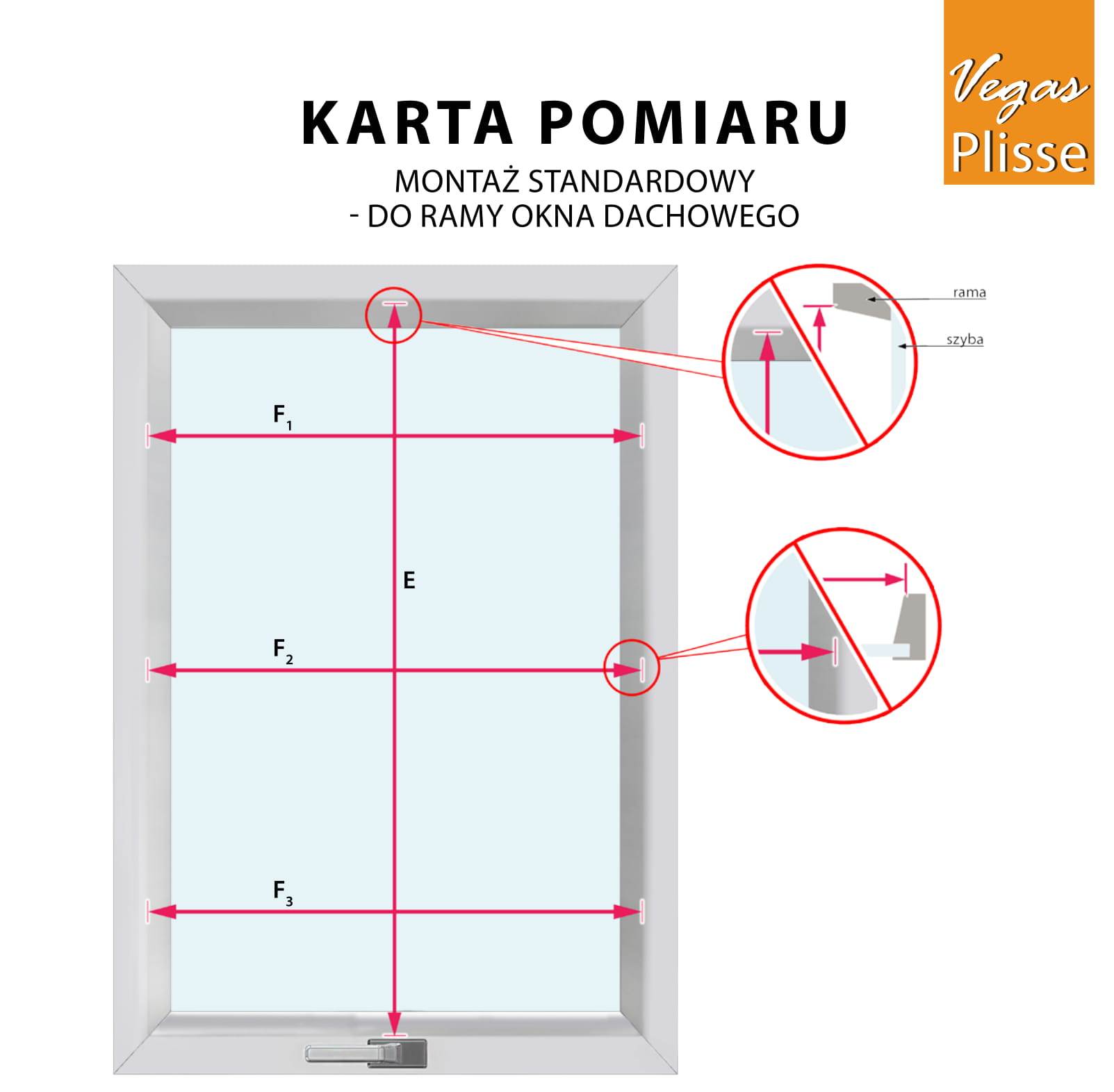 schemat mierzenia okna